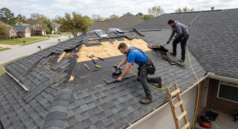 Roof Damage Restoration in Huntingtown, MD