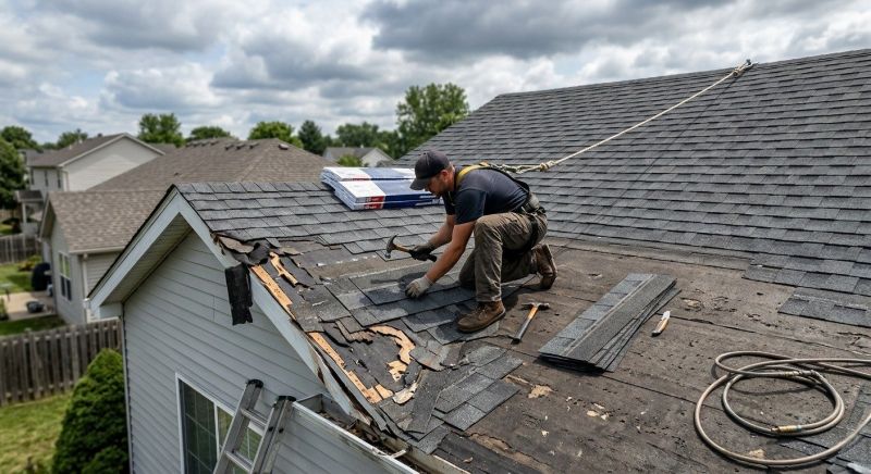 Roof Damage Restoration in Lusby, MD