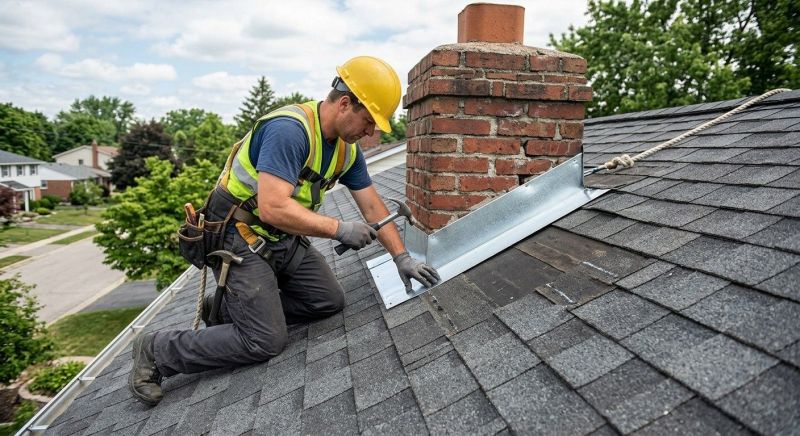 Roof Flashing Installation in Great Mills, MD