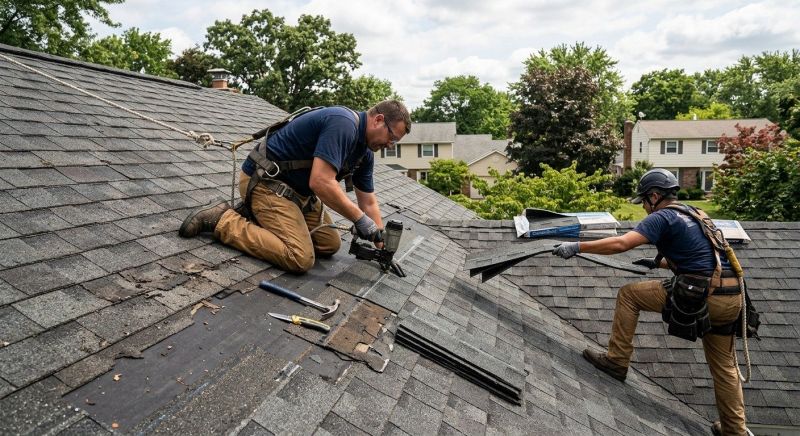 Roof Hail Damage Repair in Lusby, MD