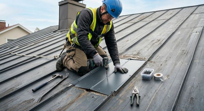 Roof Panel Repair in Lusby, MD