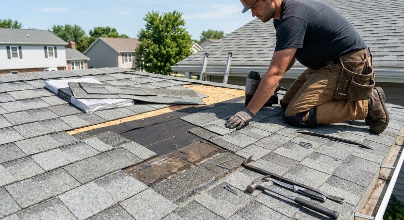 Roof Ridge Repair in Lusby, MD