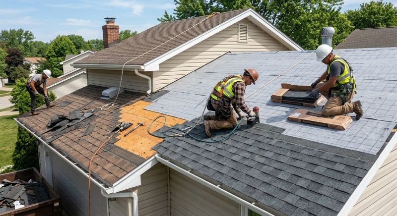 Roof Shingle Replacement in Lusby, MD
