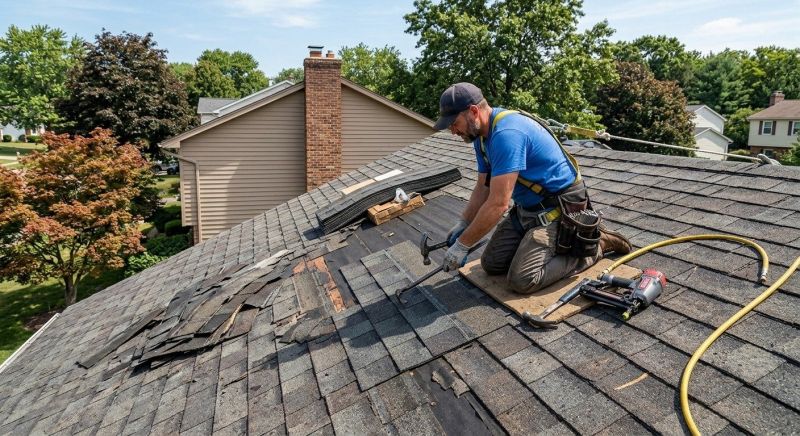 Roof Shingles Repair in Lusby, MD