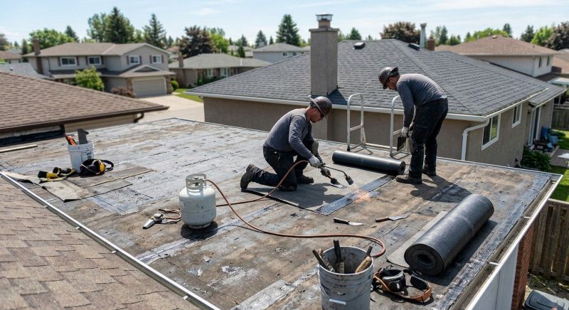 Rubber Roof Repair in Leonardtown, MD