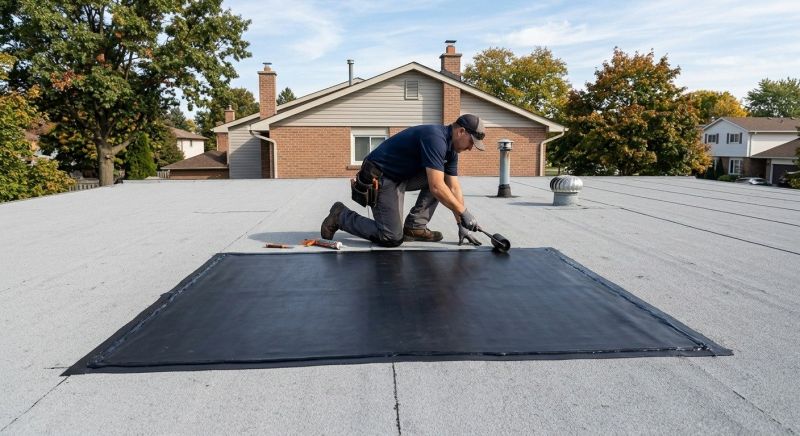 Rubber Roof Repair in Prince Frederick, MD