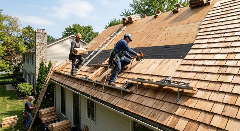 Shake Roof Replacement in California, MD