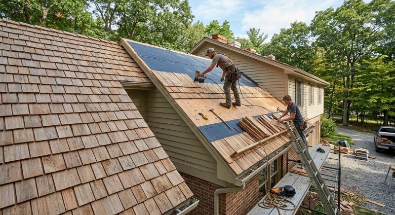 Shake Roof Replacement in Lusby, MD