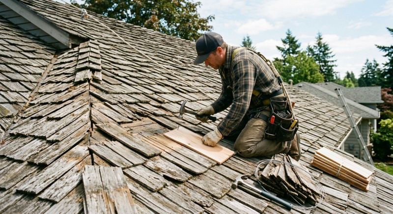 Shake Shingle Repair in Dorchester County, MD