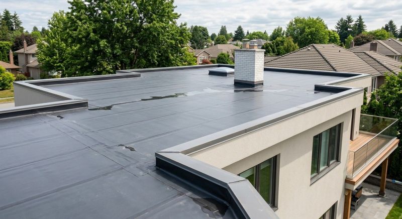 Single Ply Roof Installation in Huntingtown, MD