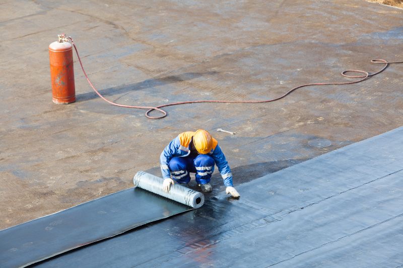 Single Ply Roof Installation in Saint Inigoes, MD