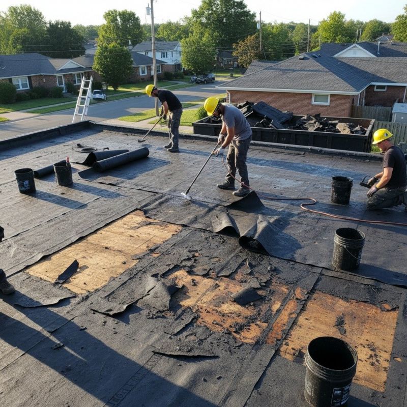 Single Ply Roof Repair in Lusby, MD
