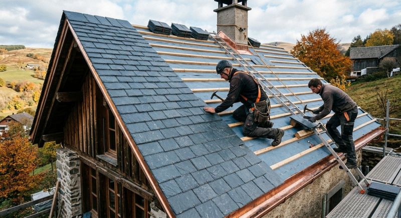 Slate Roof Construction in California, MD