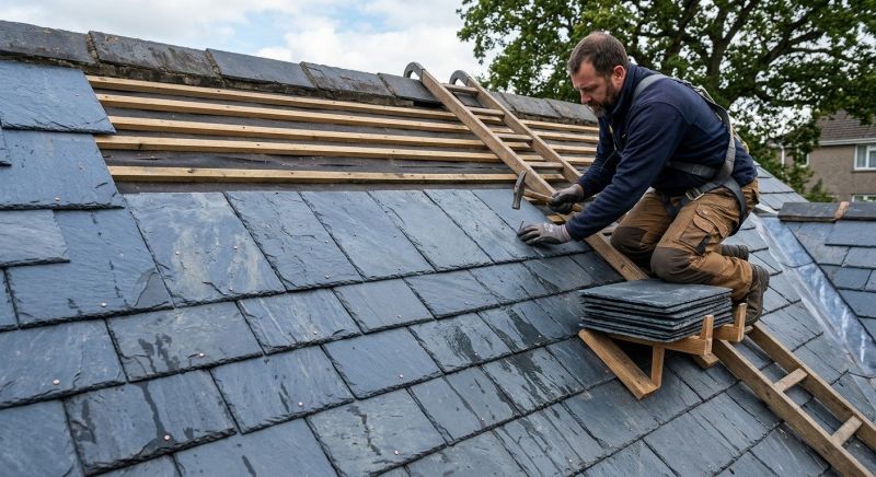 Slate Roof Construction in Cambridge, MD