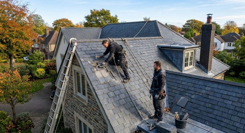 Slate Roof Maintenance in Lusby, MD