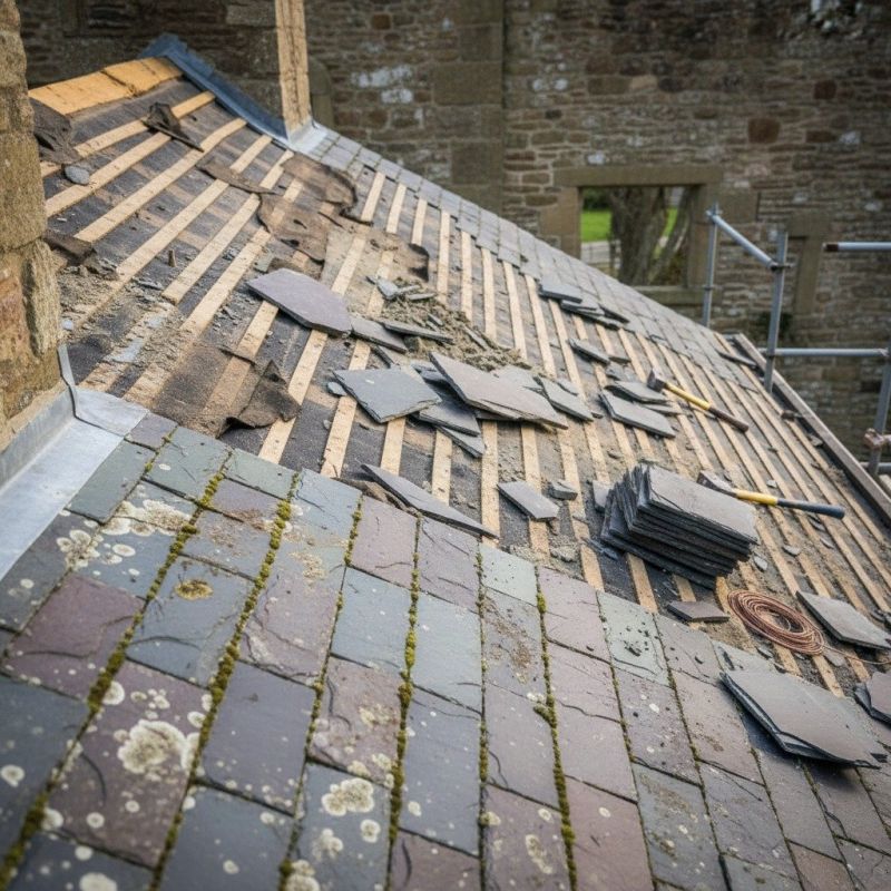 Slate Roof Replacement in California, MD