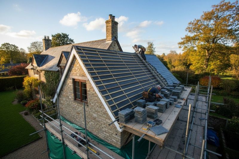 Slate Roof Replacement in Dorchester County, MD