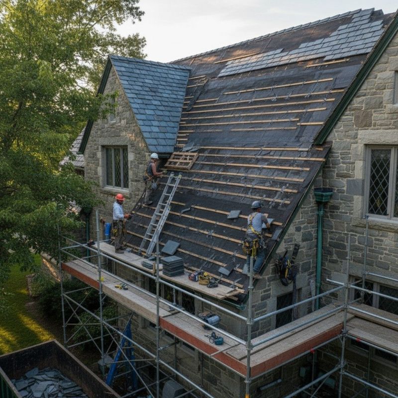 Slate Roof Replacement in Lusby, MD