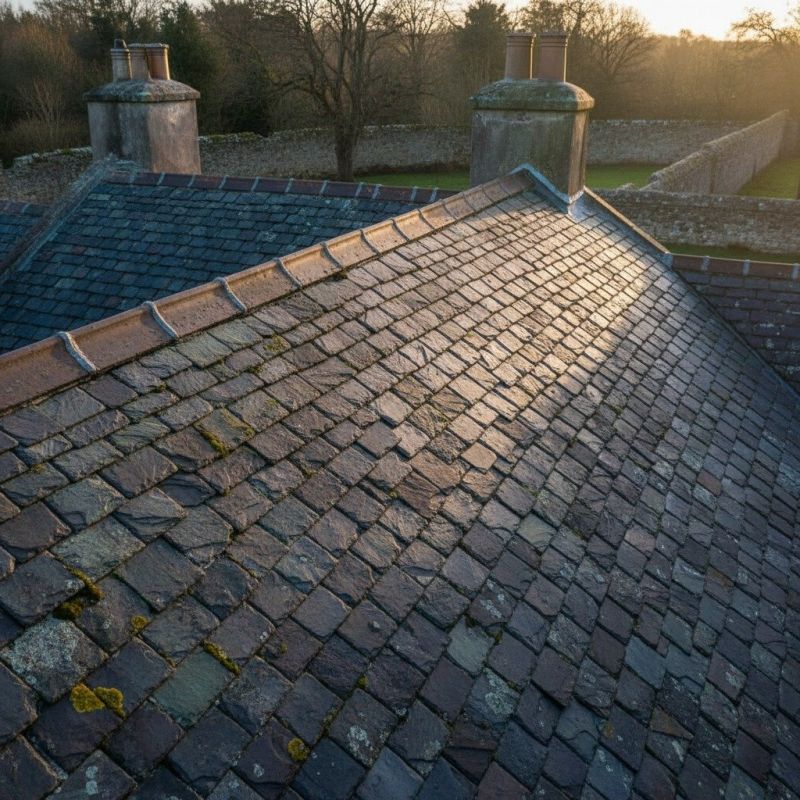 Slate Roof Replacement in Saint Leonard, MD