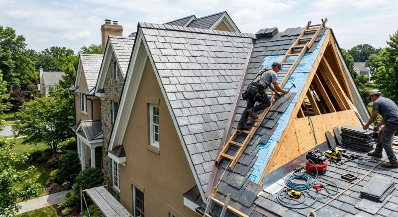 Slate Shingles Repair in Great Mills, MD