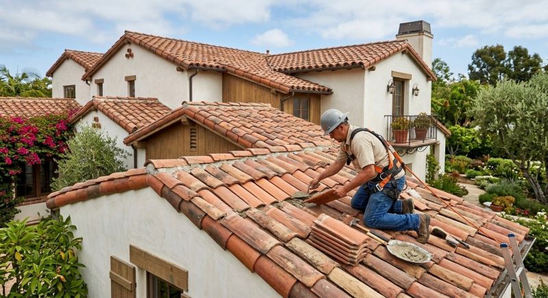 Spanish Tile Roof Repair in Lusby, MD
