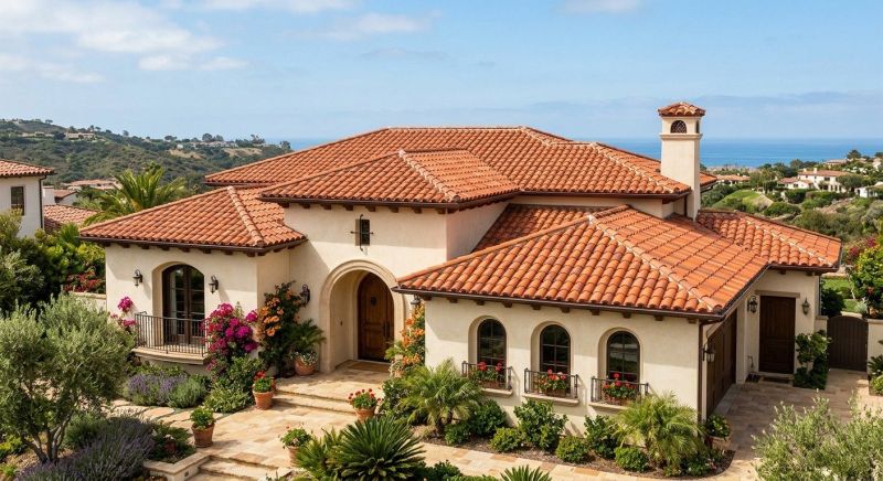 Spanish Tile Roof Replacement in Lusby, MD