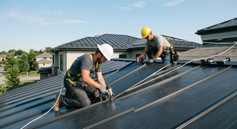 Steel Roof Installation in Lusby, MD