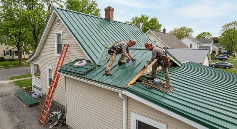 Steel Roof Repair in Lusby, MD