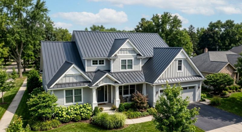 Steel Roof Replacement in Dorchester County, MD