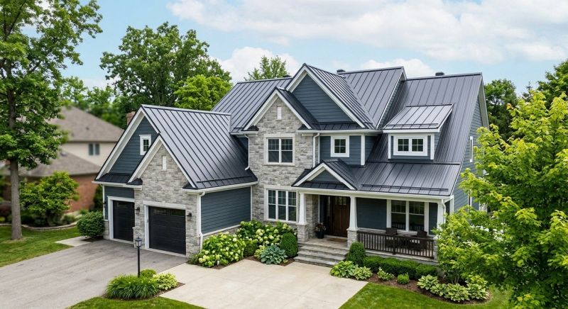 Steel Roof Replacement in Lusby, MD