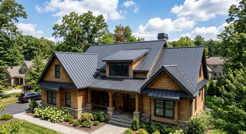 Steel Roof Replacement in Lusby, MD