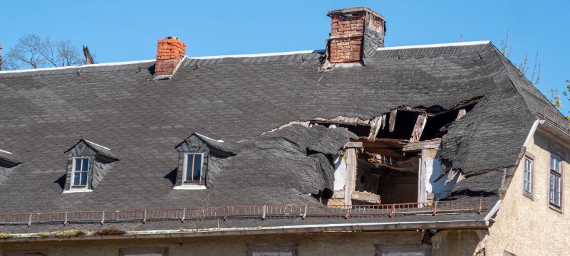 Storm Damage Roof Repair in Chesapeake Beach, MD
