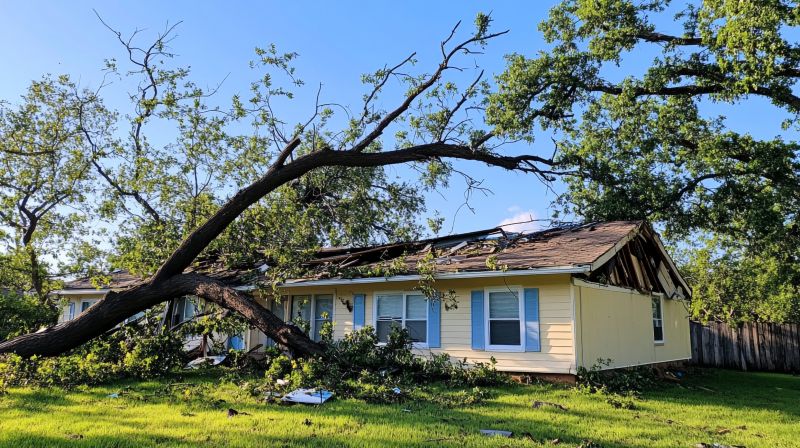 Storm Damage Roof Repair in Mechanicsville, MD