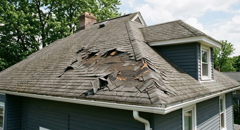 Storm Damage Roof Repair in Saint Leonard, MD