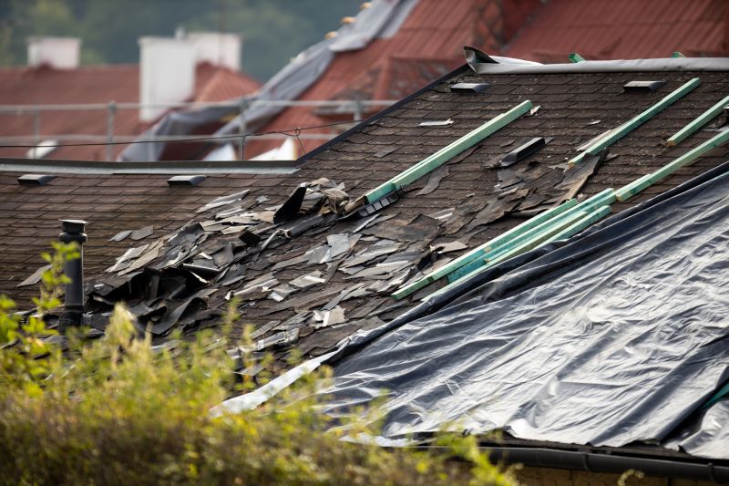 Storm Damage Roof Tarping in Lusby, MD