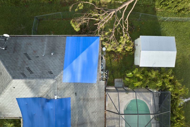 Storm Damage Roof Tarping in Lusby, MD