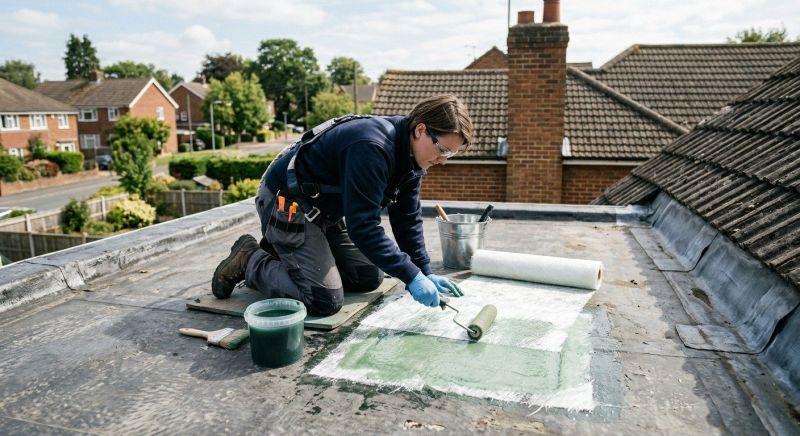 Synthetic Roof Repair in Lusby, MD