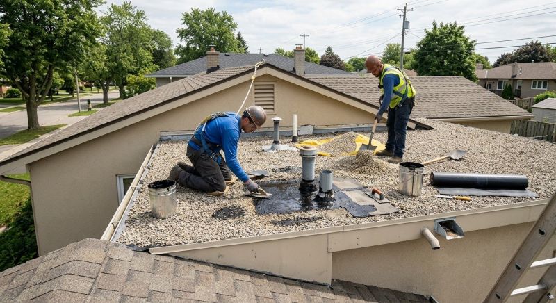 Tar And Gravel Roof Repair in Lexington Park, MD