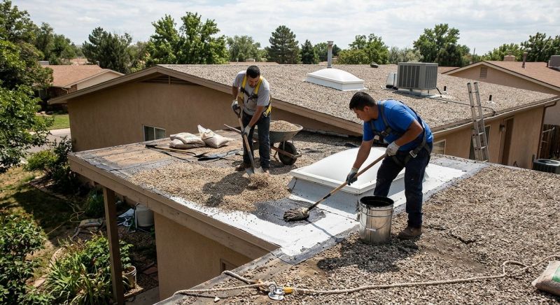 Tar And Gravel Roof Repair in Mechanicsville, MD