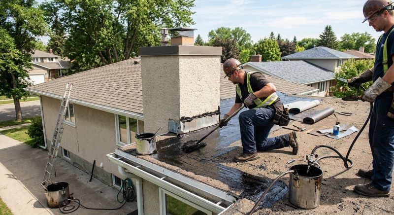 Tar And Gravel Roof Repair in Prince Frederick, MD