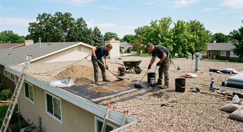 Tar And Gravel Roof Repair in Saint Inigoes, MD