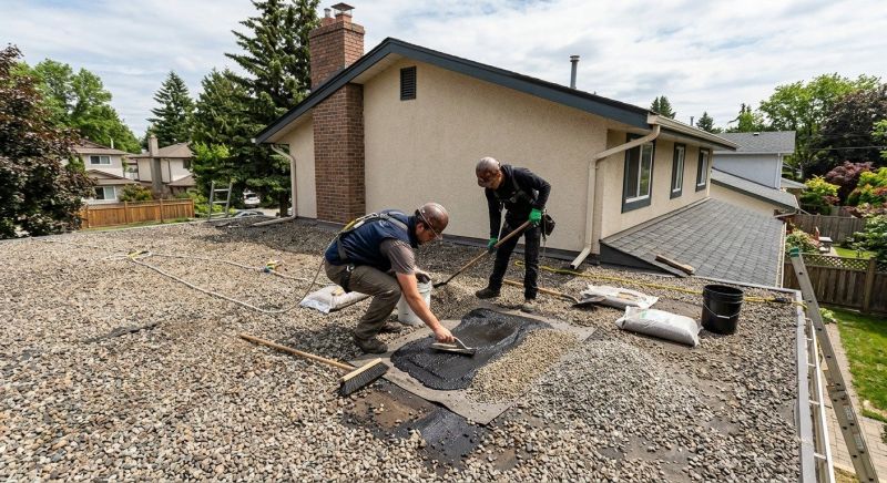 Tar And Gravel Roof Repair in Saint Inigoes, MD