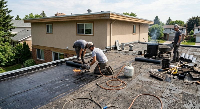 Tar Roof Repair in Hollywood, MD