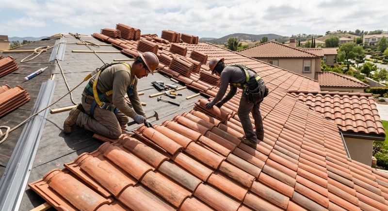 Tile Roof Installation in Great Mills, MD