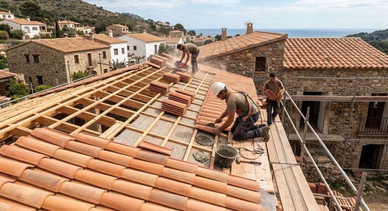 Tile Roof Installation in Lusby, MD
