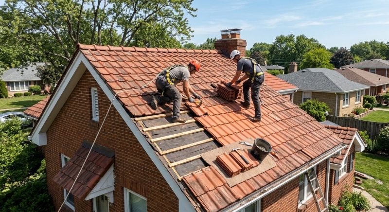 Tile Roof Repair in California, MD