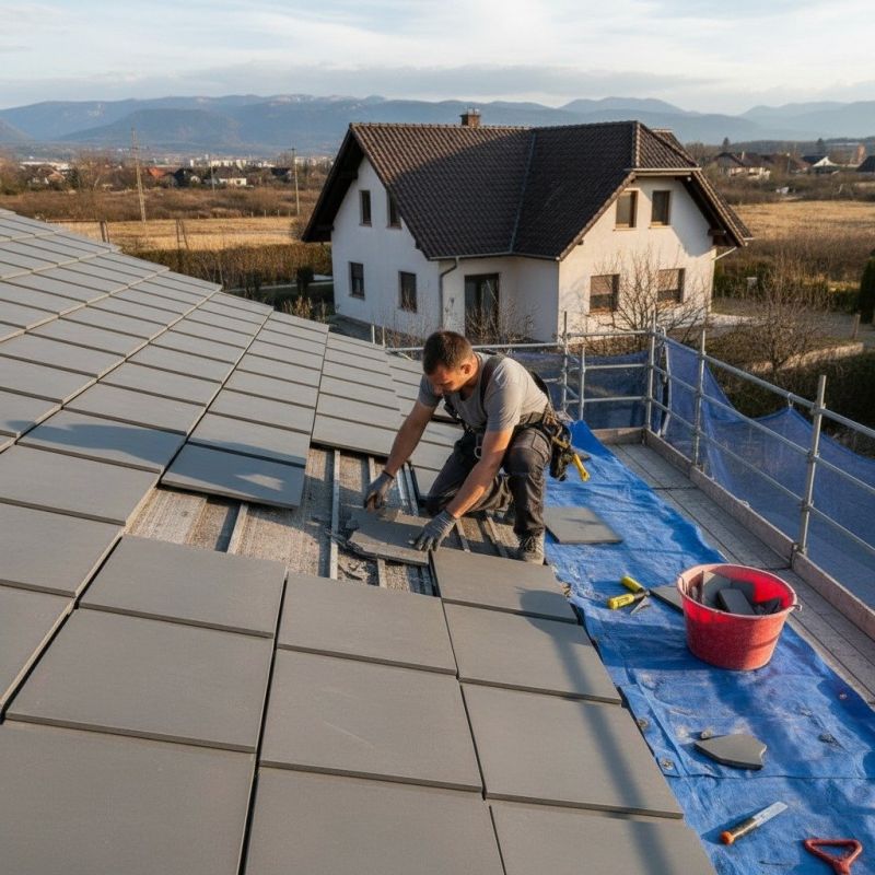 Tile Roof Repair in Hollywood, MD