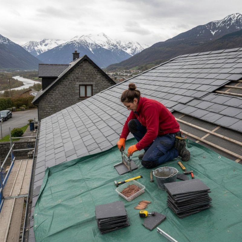 Tile Roof Repair in Lusby, MD