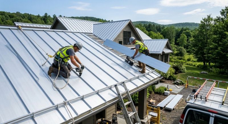 Tin Roof Installation in Huntingtown, MD