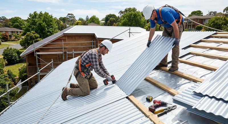 Tin Roof Installation in Lusby, MD